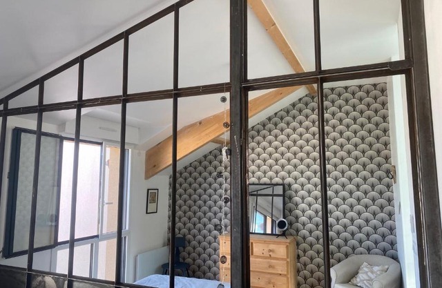 Loft avec terrasse pour 4 pers à 3km du circuit avec garage au calme