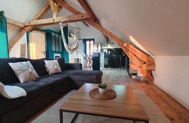 Loft lumineux et cosy avec grande terrasse
