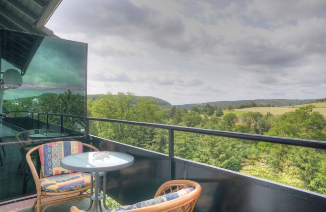 Lovely apartment for 2 people with WIFI, TV, balcony, pets allowed, panoramic view and parking