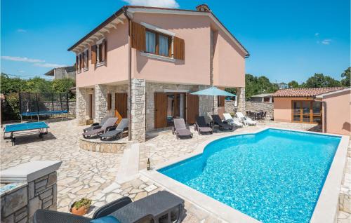 Lovely Home In Barban With Outdoor Swimming Pool