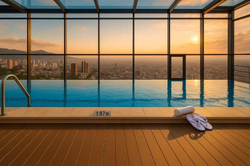 Luxury 1BR Penthouse With a Rooftop Pool, Near Zona G!