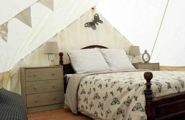 Luxury Bell Tent Glamping in the heart of rural France