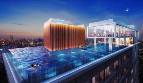 Luxury duplex apartment with infinity pool near Rama