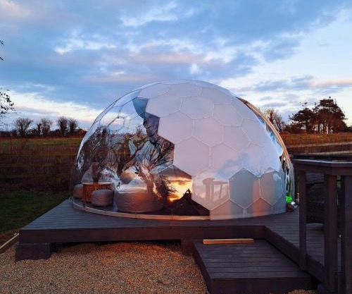 Luxury Glamping Dome with views of the Burren