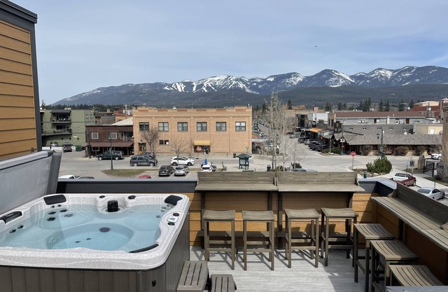Luxury Whitefish Penthouse w/Hot Tub on Central Ave