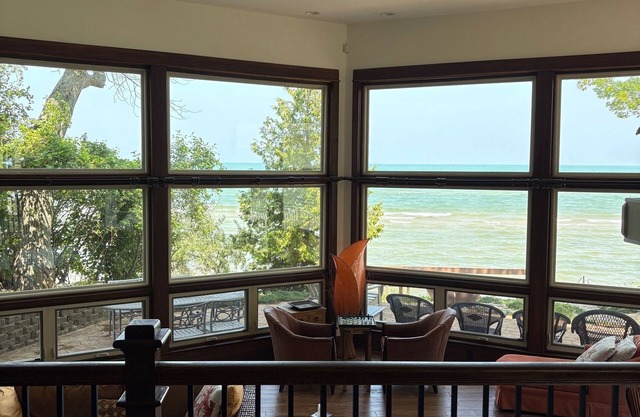 Magnificent Beach House on Sand Point, Caseville, Michigan