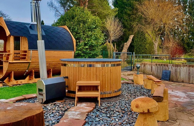 Magnificent Retreat in Vosges: Sauna, Hot Tub, Park, and More!