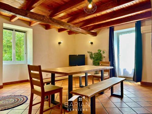 Maison climatisée 8 personnes - 3 chambres - calme et détente
