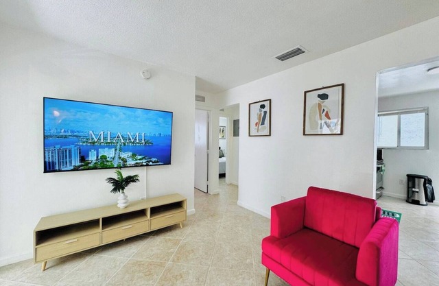 Miami Magic Close to Beach City Skyline View