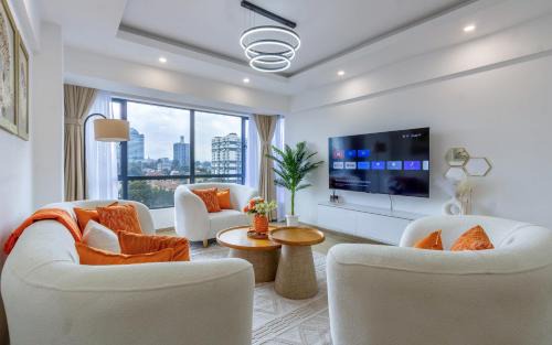 Modern 2 Bedroom apt with pool and Gym in Westlands