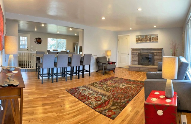 Modern 7-Bedroom Home with a Game Room