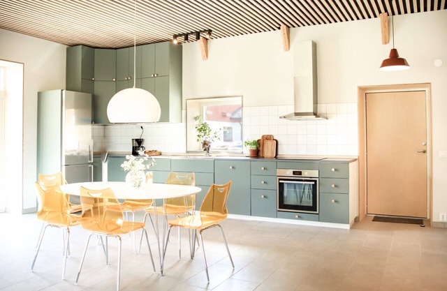 Modern accommodation in a scenic setting