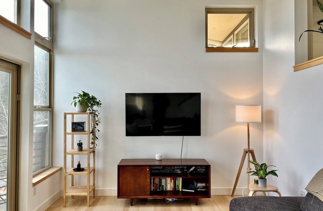 Modern condo with Mt Hood views near OHSU