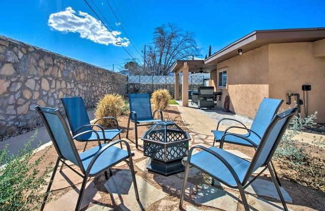 Modern El Paso Home w/Backyard & Fire Pit!