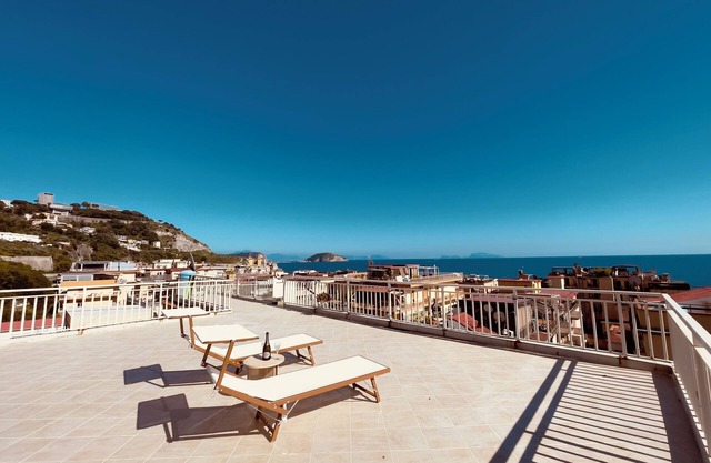 Modern Penthouse with Stunning Ocean View of Capri and the Gulf