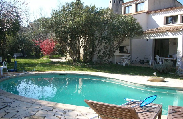 Montpellier villa 8 persons in a quiet area, private pool