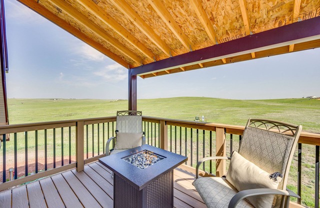 Mountain-View Colorado Getaway on 40 Private Acres