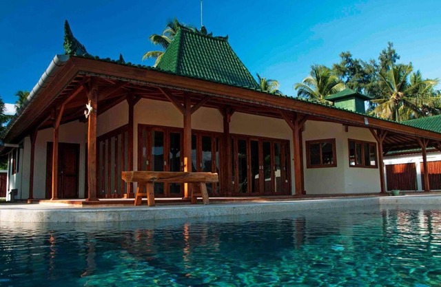 Nautilus Villa is a single floor Private villa traditional Javanese Joglo style