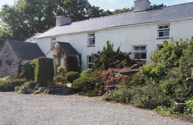 Nestling in a quiet corner of Anglesey - beautiful traditional Welsh cottage.