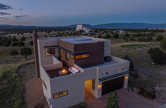 New Custom Home with 360 mountain views sitting on #1 golf course in NM!
