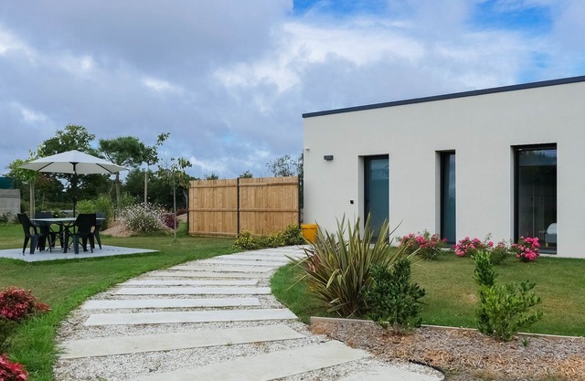 New house in a quiet environment