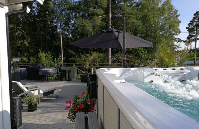 New House in Archipelago, Heated Jacuzzi and Pool with a Large Terace of 150 sqm
