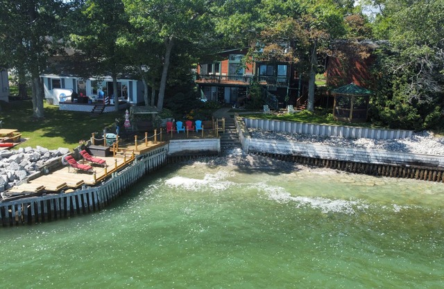 New! Schmidt's Cove - Incredible Private Lakefront Studio Apartment on Lake Huron!