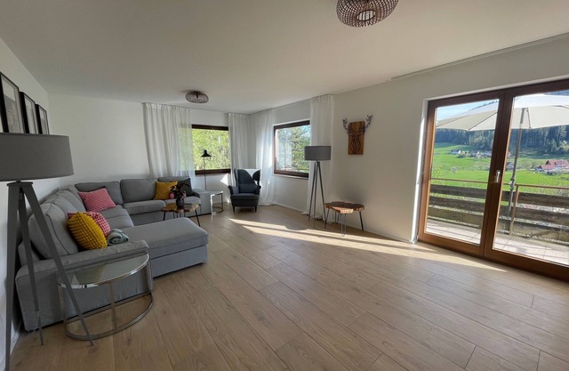 🏡 Newly renovated apartment, ideal for families on the edge of the forest.