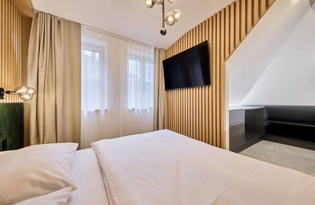 Nice apartment for 5 guests with WIFI, TV, terrace, pets allowed and parking