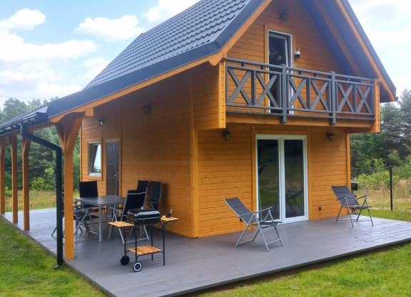 Oaza Szkotowo - domek całoroczny/letniskowy mazury