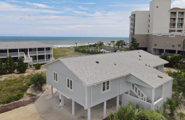 Ocean view duplex just steps from the beach!