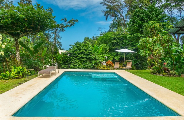 Ocean view luxury property with pool in the jungle at 10 min walk to the beach.