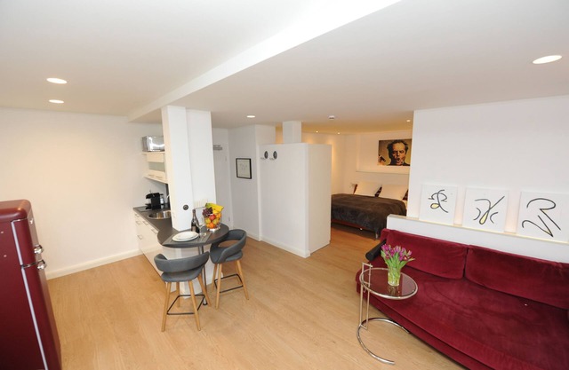 Old town house apartment in the middle