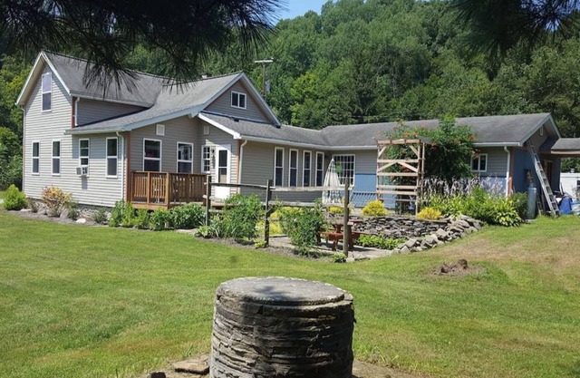 Olivia House is a old farm house that has been updated!