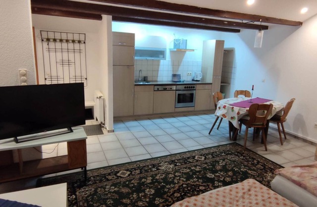 One-room apartment with separate entrance
