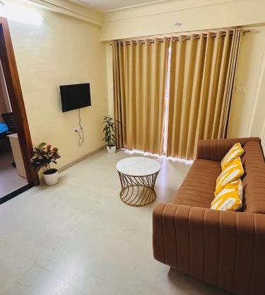 Owls Retreat 2BHK Modern AC Flat in Wakad Pune
