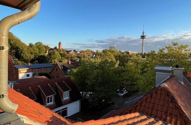 Panoramablick - Appartement/fewo, Dusche, WC, Wohn-/schlafraum