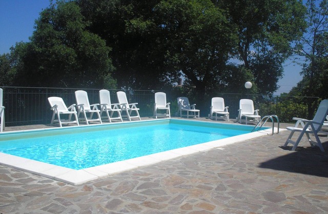 panoramica casa con piscina privata
