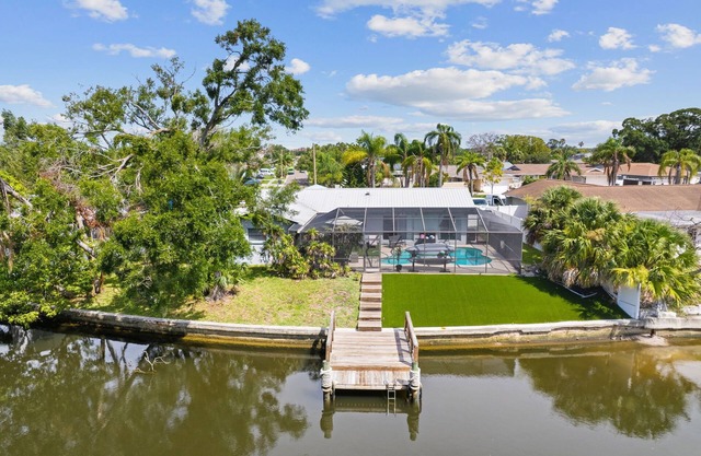 Paradise Pool Home with Canal Access