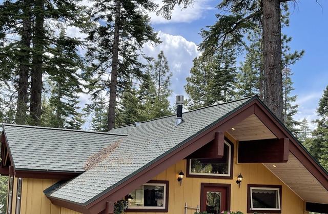 Peace in the woods, walk to Lake Tahoe, minutes to resorts, shops & restaurants.