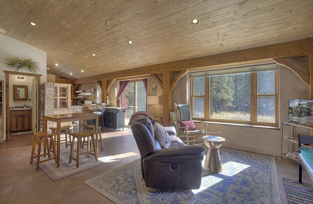 Pine Meadow Cabin | Straw Bale, Solar Powered Cabin in Woods - Pets OK