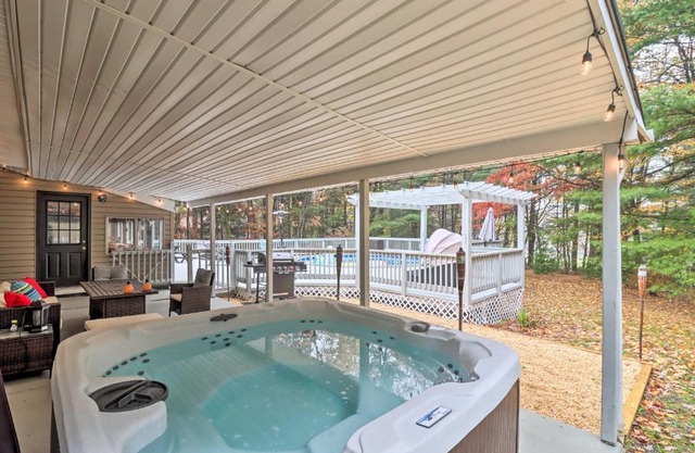 Pocono Home with Hot Tub, Fireplace, and Game Room!