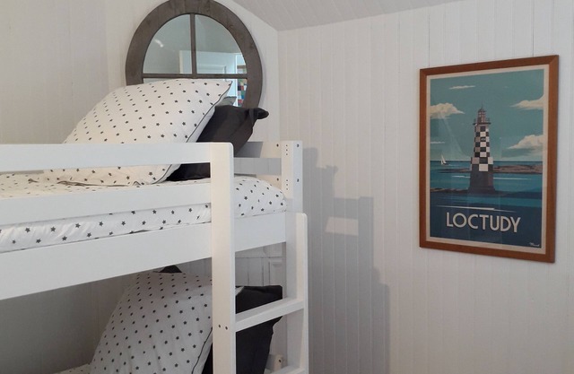 Pointe de l'Ile-Tudy- Fisherman's cottage 50 m from the ocean - 2 to 4 people