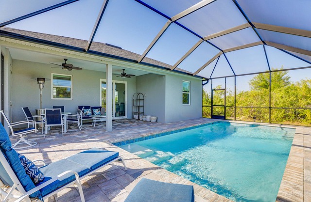 Port Charlotte Home: Heated Pool, Screened Lanai!