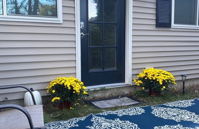 Private Cozy 1-br condo w/high ceilings, WiFi, AC in quiet N. Framingham
