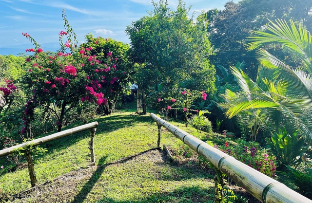Private cabin with stunning views & home-cooked meals