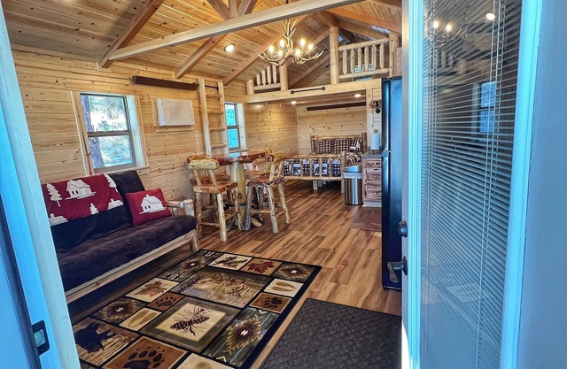 Private Getaway Cabin #1 at The Lodge at Devils Tower