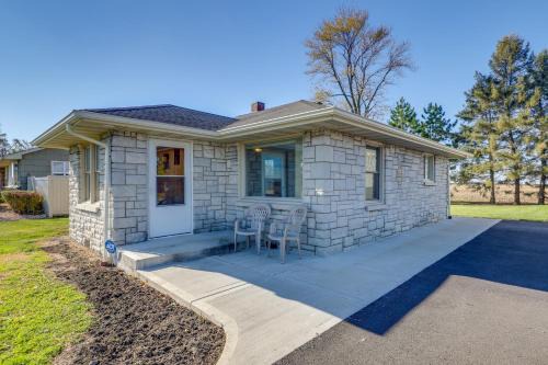 Private Patios and Sunset Views Francesville Home