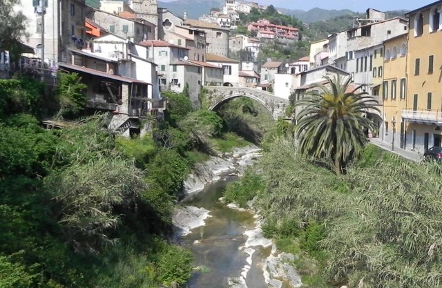 Quiet comfortable spacious in historical walls, view on the valley and the see
