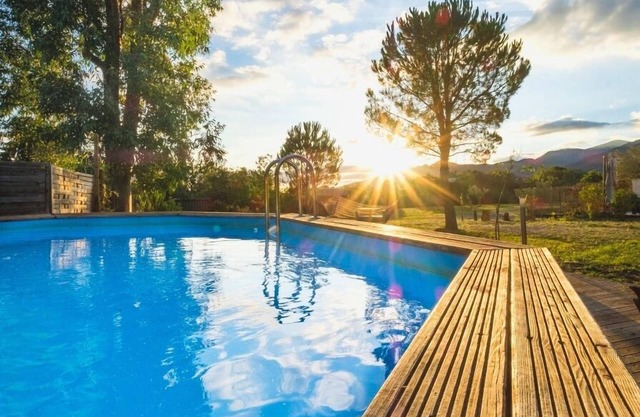 Quiet seaside cottage with view of the Alberes Domaine Pedra Llampada